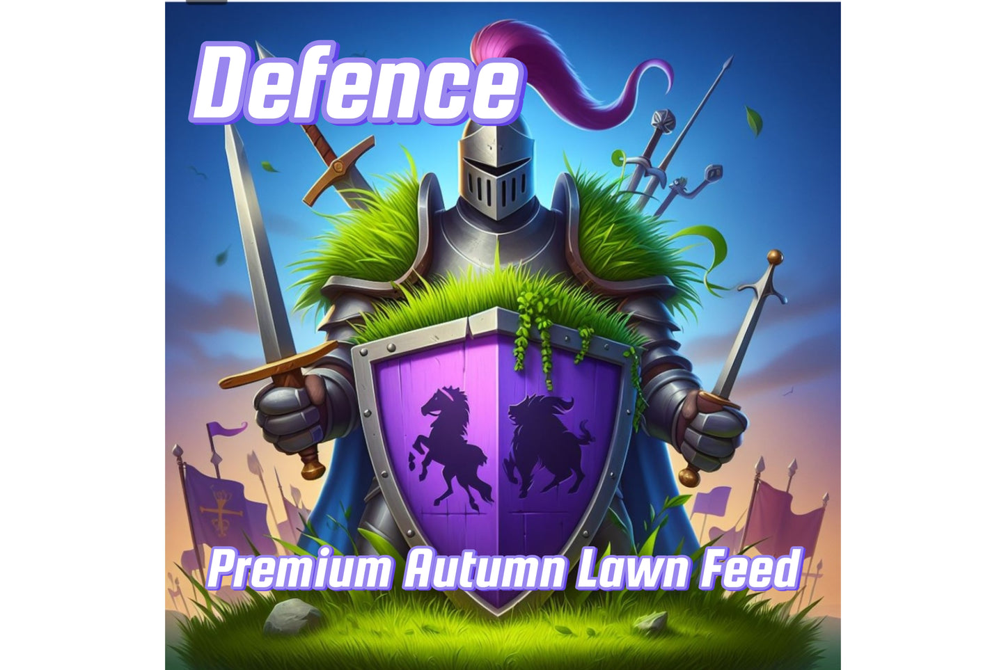 1. Defence- Autumn Lawn Feed