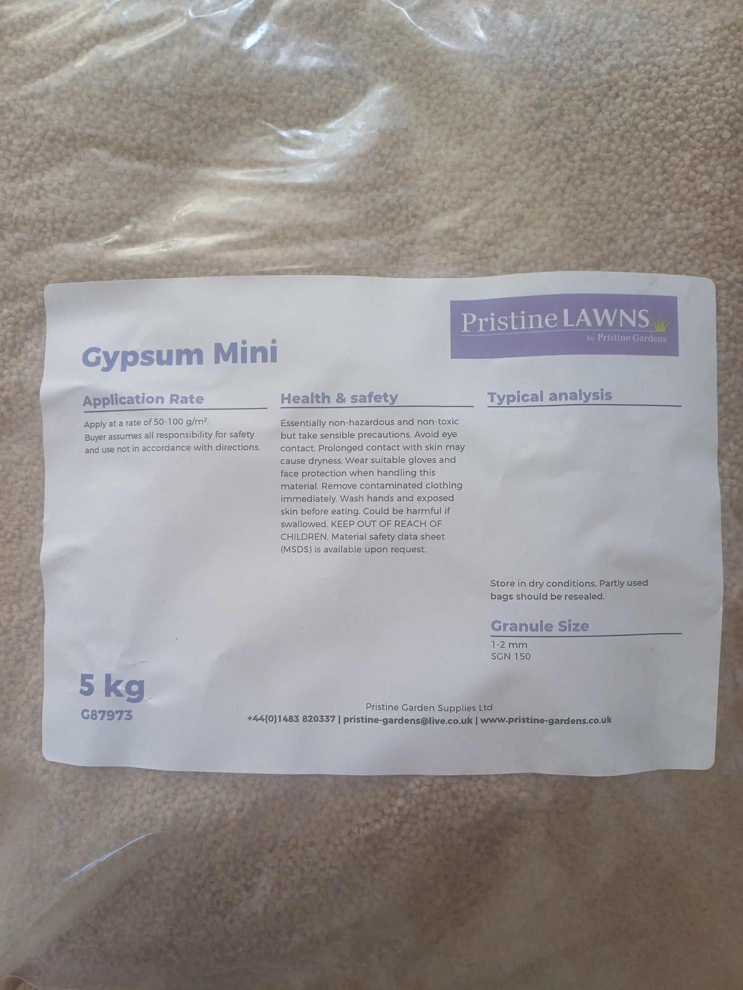 Gypsum mini