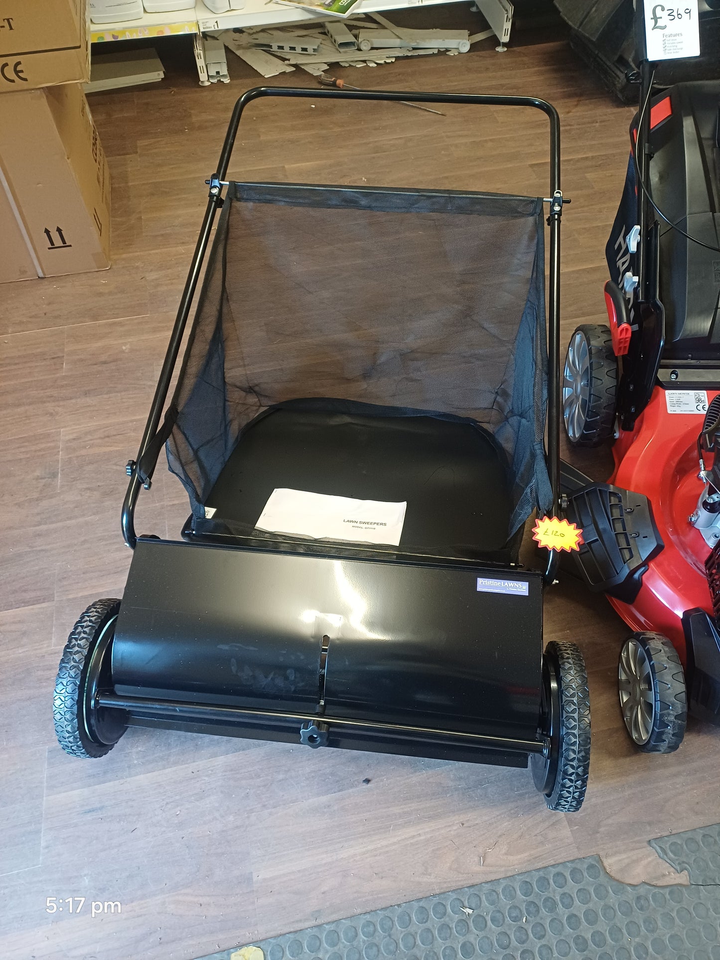 Leaf and Thatch Sweeper