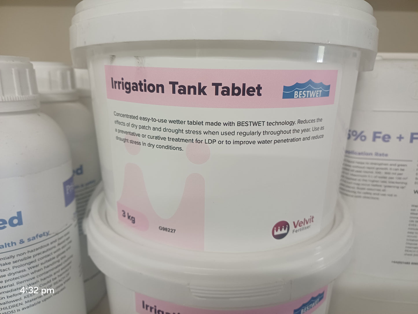 Irrigation Tank Wetting Agent Tablet 3kg