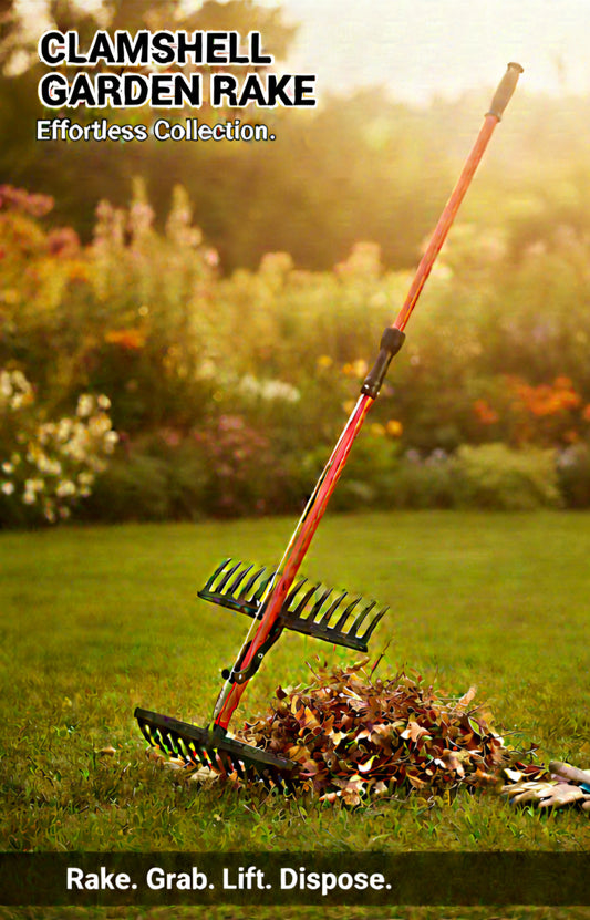 Clamshell Rakes