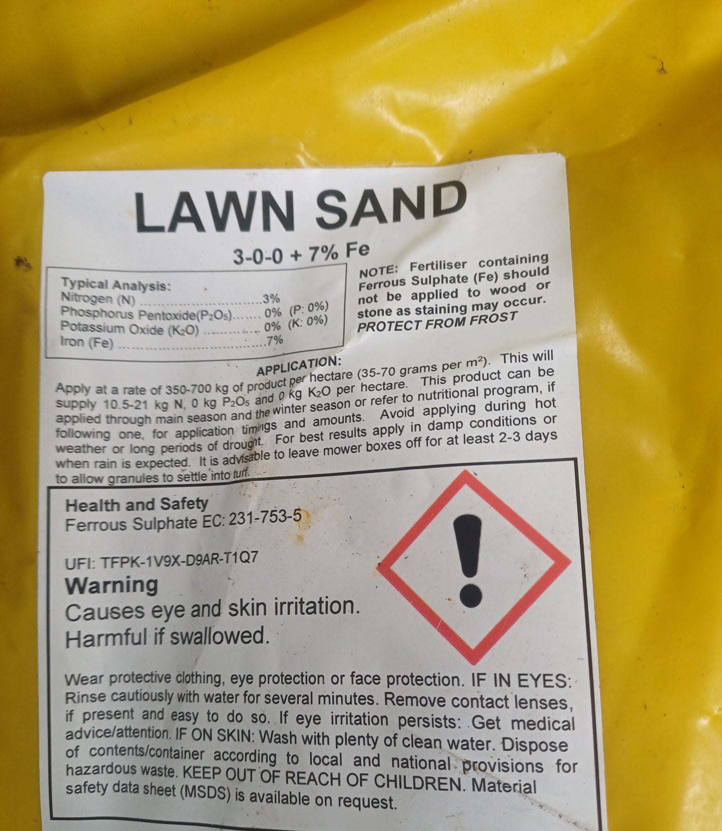 Lawn Sand
