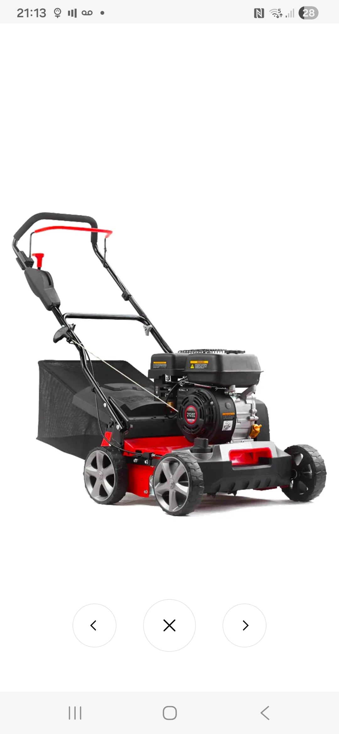 Harry TS40s Scarifier
